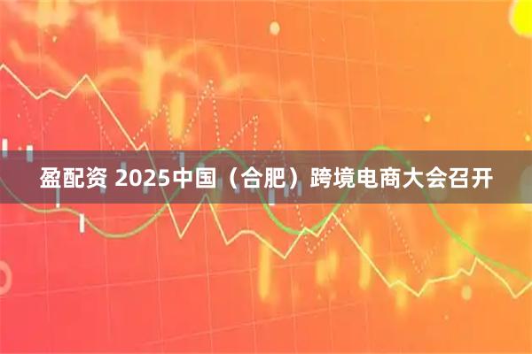 盈配资 2025中国（合肥）跨境电商大会召开
